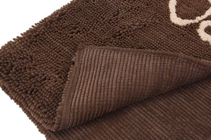 Pet Life ® 'Fuzzy' Quick-Drying Anti-Skid and Machine Washable Dog Mat