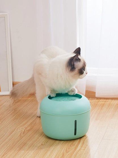 Pet Life ® 'Moda-Pure' Ultra-Quite Filtered Dog and Cat Fountain Waterer