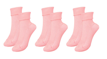 tittimitti® 100% Organic Combed Cotton Luxury Women's Socks 3-Pack. Made in Italy.