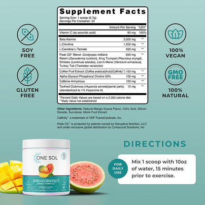 Pre Workout Training Formula