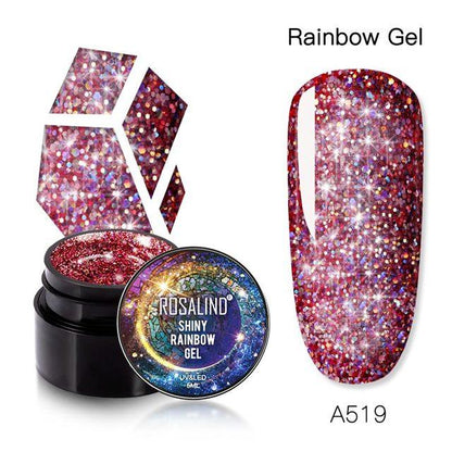 Luxury Modern Crystal Shiny Gel Nail Polish Painting Nails Art Design Diamond Manicure Gel Luxury Design For Women and Girls