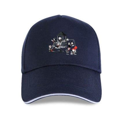 Theme Park Jason Clown Saw Halloween American Horror Cap