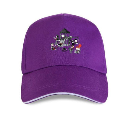 Theme Park Jason Clown Saw Halloween American Horror Cap