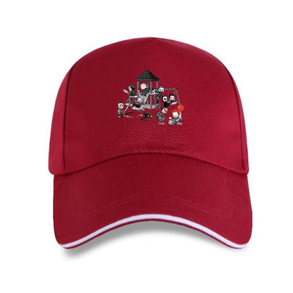 Theme Park Jason Clown Saw Halloween American Horror Cap