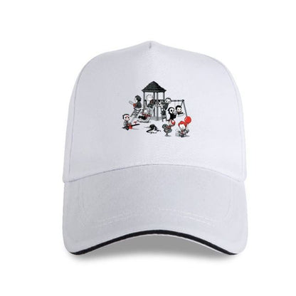 Theme Park Jason Clown Saw Halloween American Horror Cap