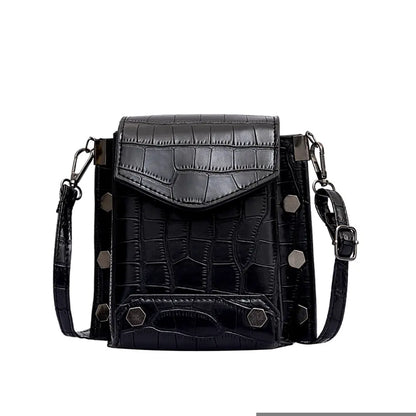 Crocodile Pattern Crossbody Bag for Women