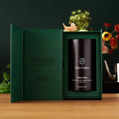 Rare Leaves Black Pearl - Single Estate Taiwanese Dark Roasted Oolong Tea