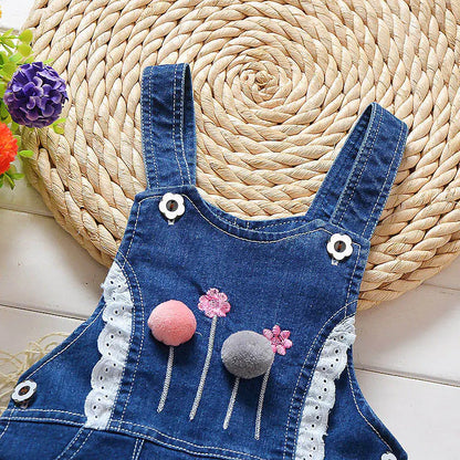 Baby and Kids Cotton Overalls for Autumn