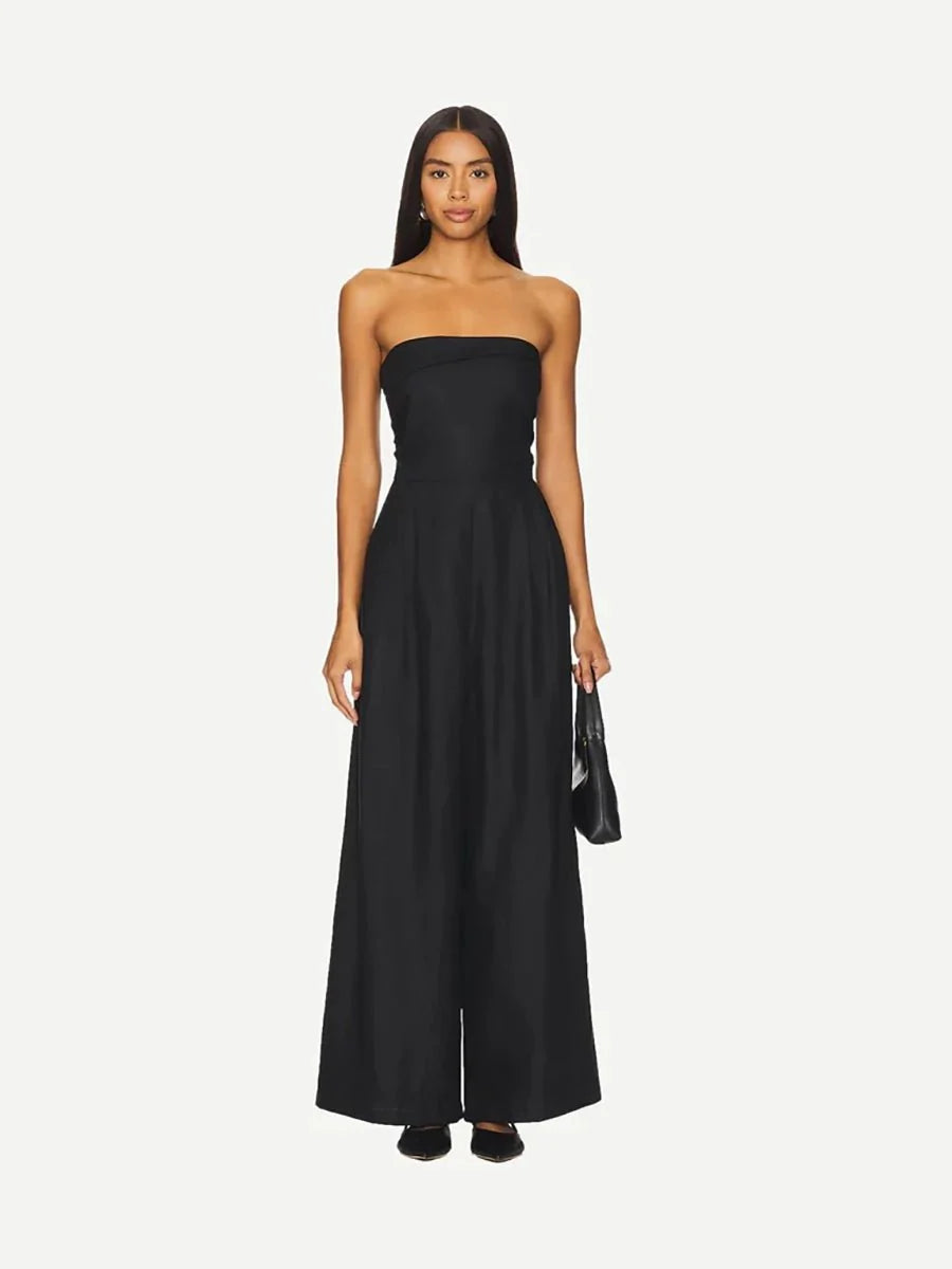 Stylish Samir Loose Tube-top Jumpsuit
