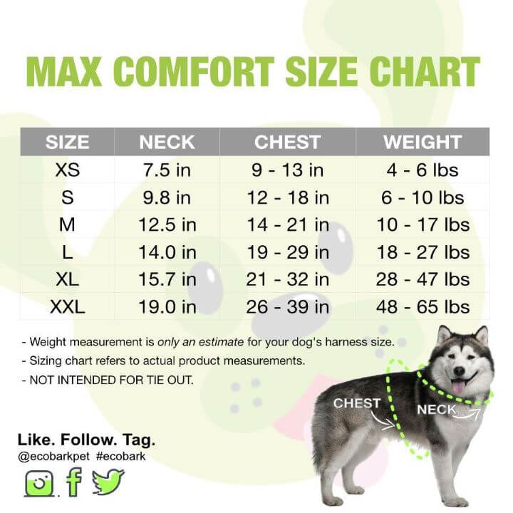 EcoBark Mint Turquoise Dog Harness - Over-the-Head Soft Mesh Vest Halter for Small to Medium Dogs