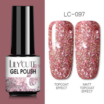 Stylish Gel Nail Polish UV LED Gel Popular Colorful New Fashion Art Manicure Set 120 Colors