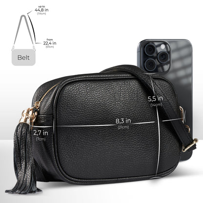 Calf Leather Crossbody Bag