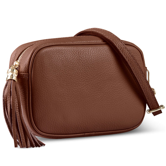 Calf Leather Crossbody Bag