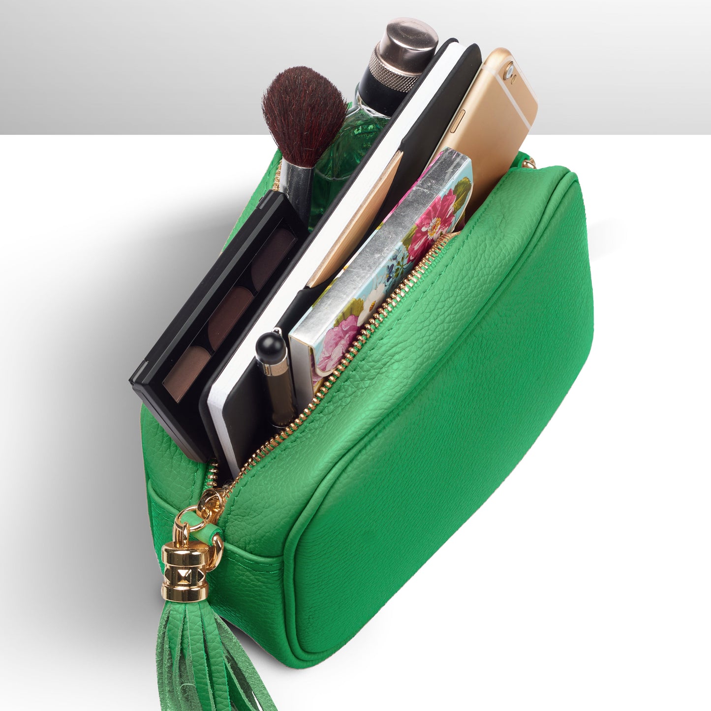 Calf Leather Crossbody Bag