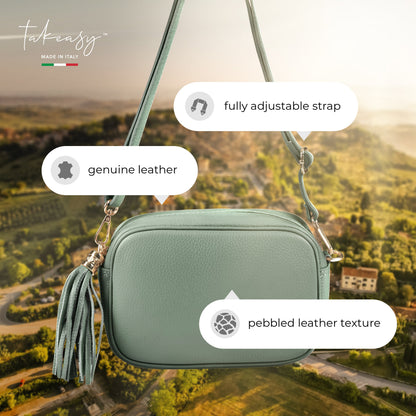 Calf Leather Crossbody Bag