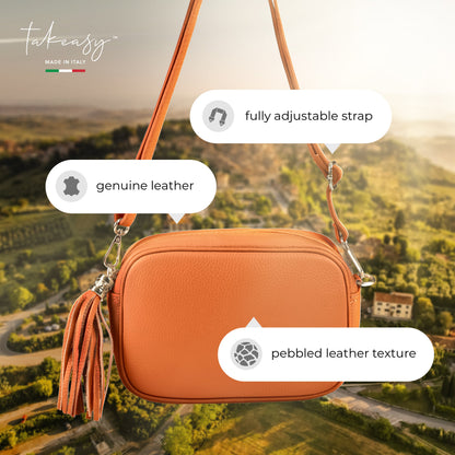 Calf Leather Crossbody Bag