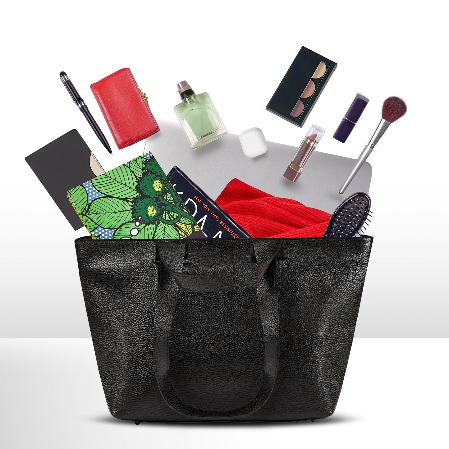 Calf Leather Tote Bag