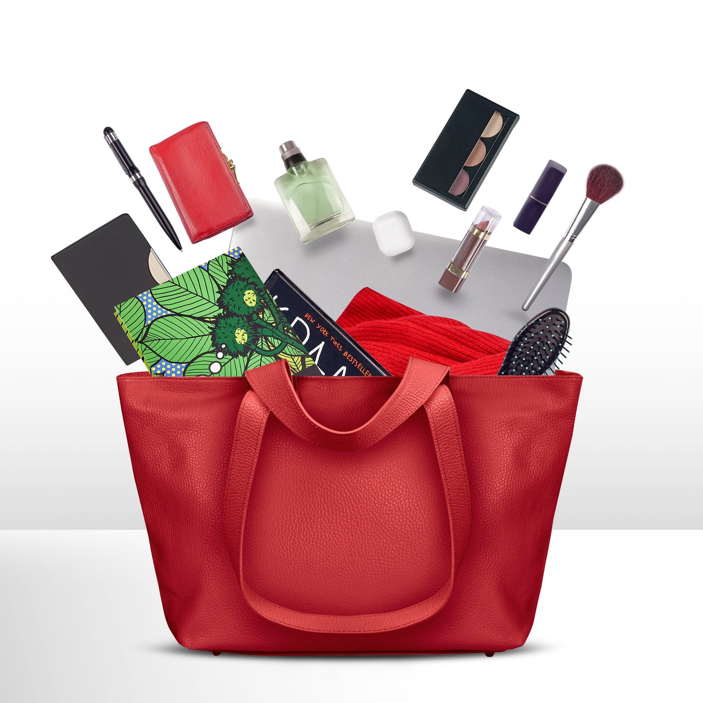 Calf Leather Tote Bag