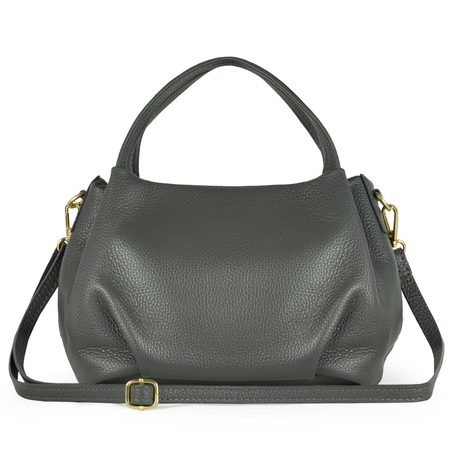 Calf Leather Top-Handle Bag