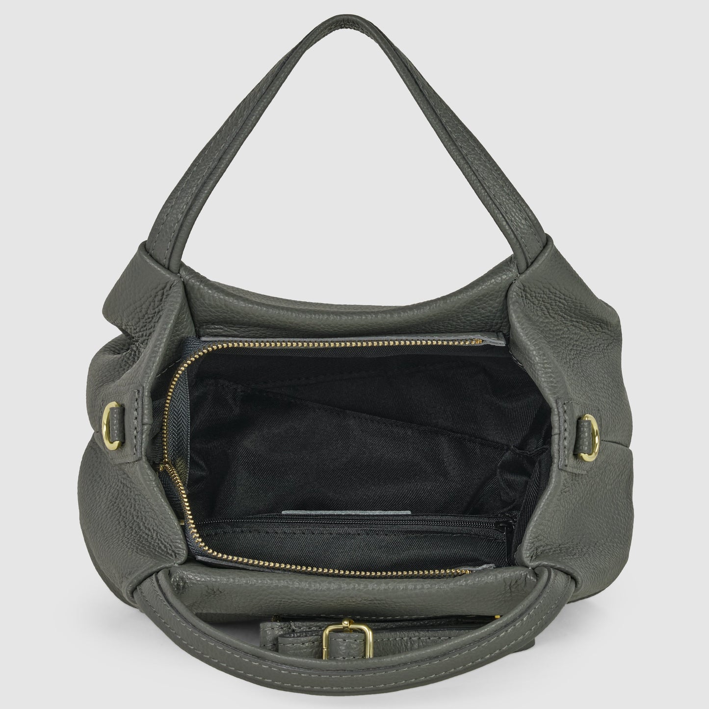Calf Leather Top-Handle Bag