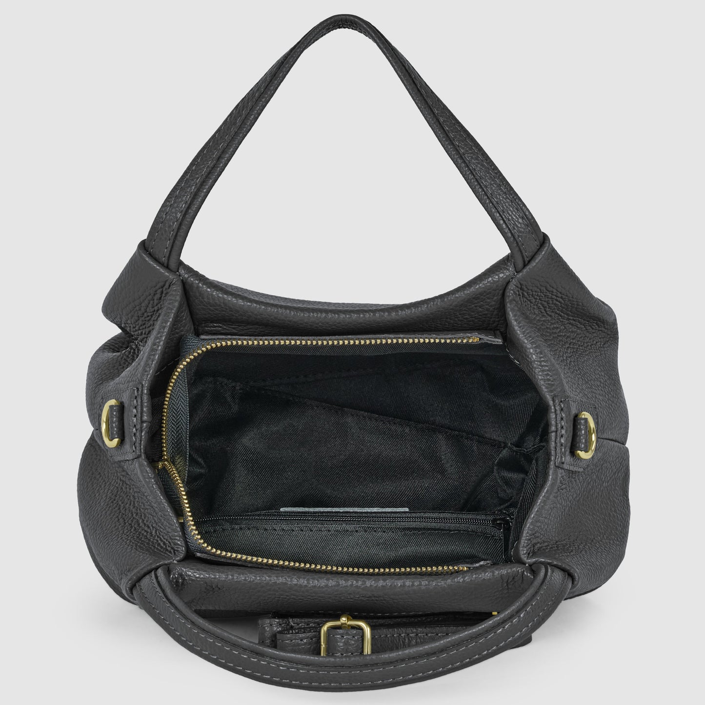 Calf Leather Top-Handle Bag