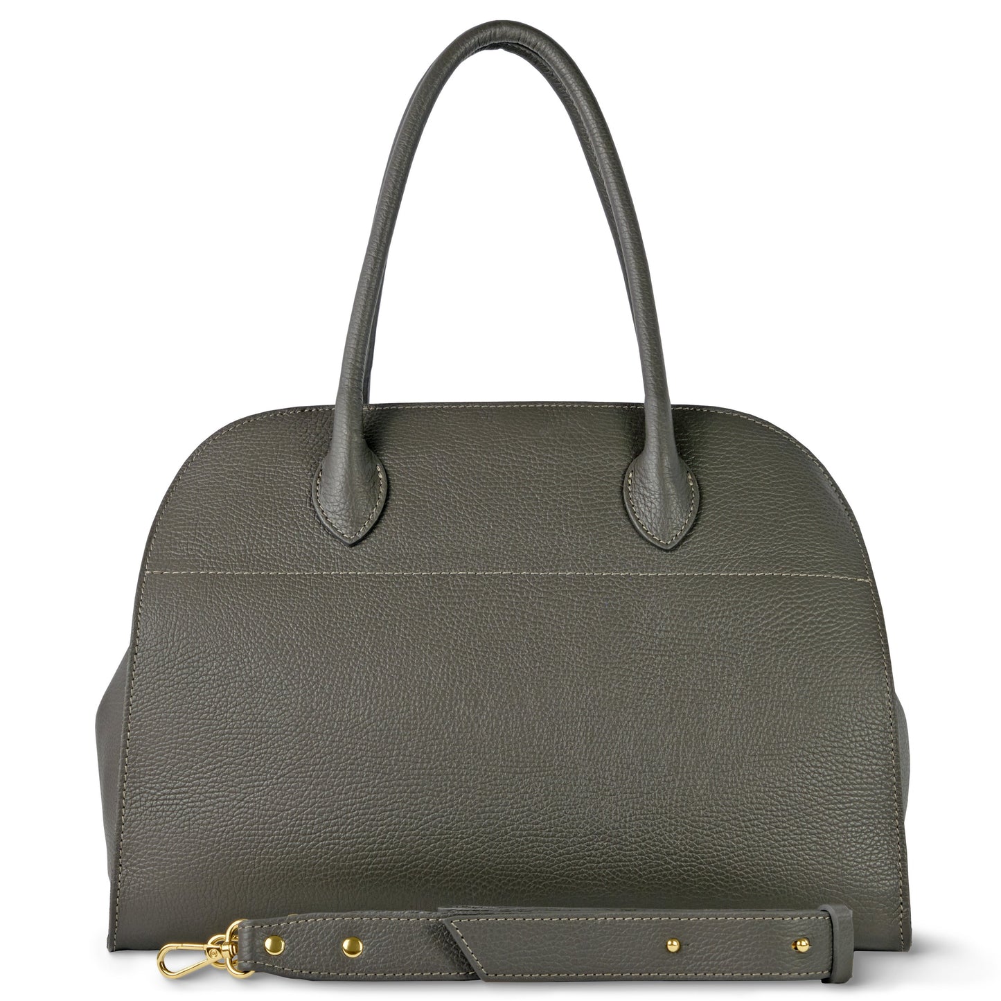 Calf Leather Top-Handle Bag