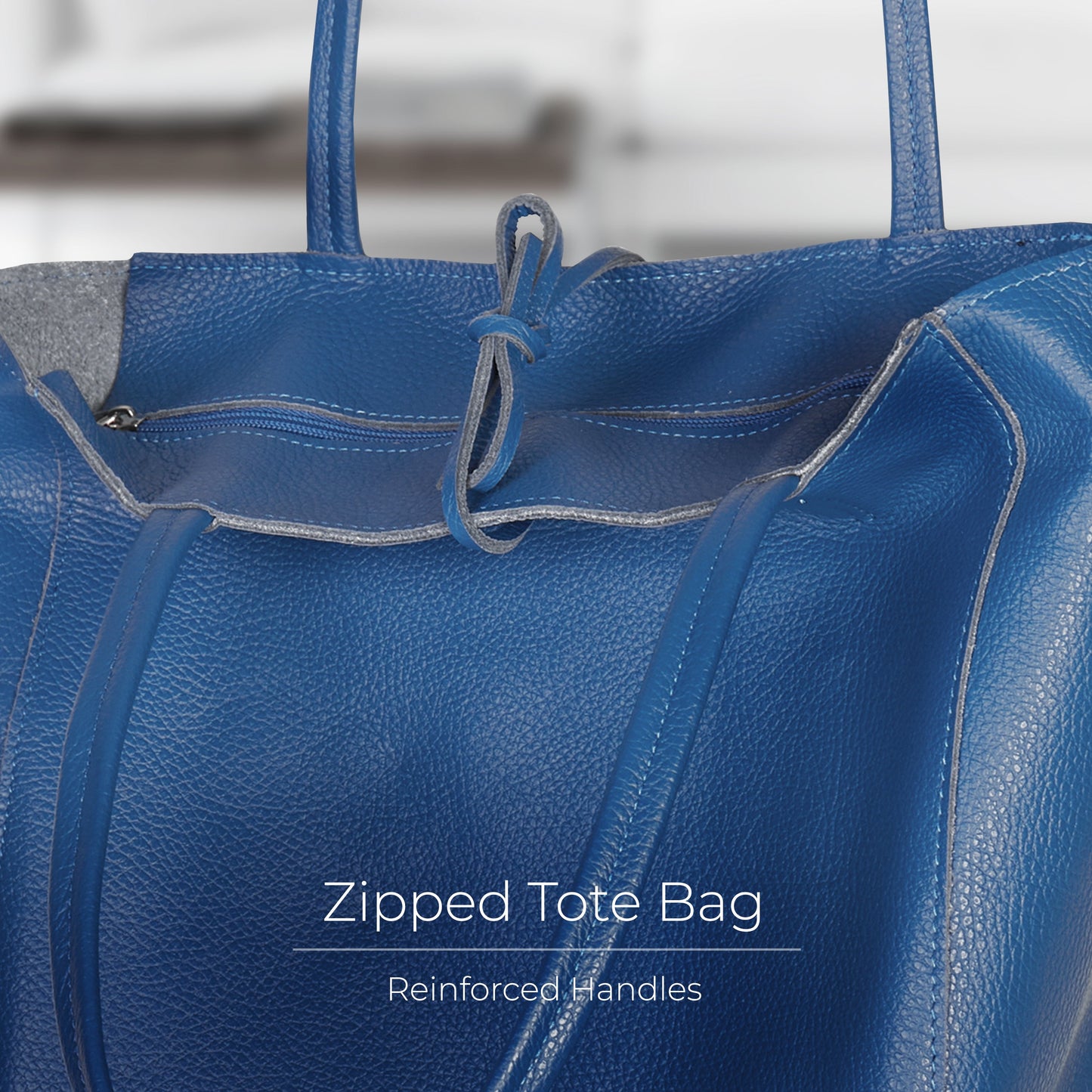 Calf Leather Tote Bag