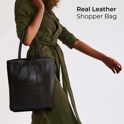 Calf Leather Tote Bag
