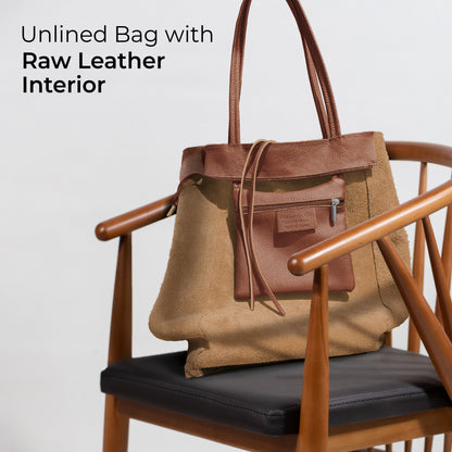 Calf Leather Tote Bag