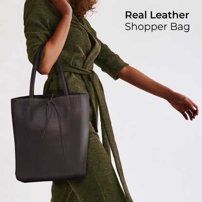 Calf Leather Tote Bag