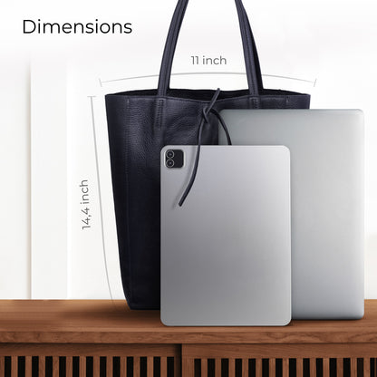 Calf Leather Tote Bag