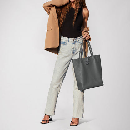 Calf Leather Tote Bag