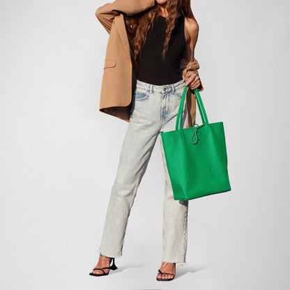 Calf Leather Tote Bag