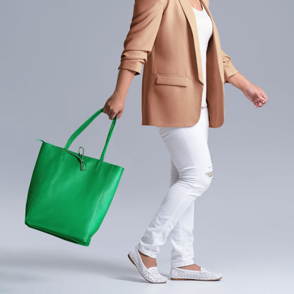 Calf Leather Tote Bag