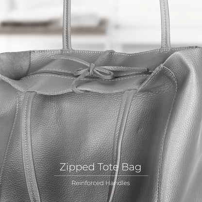 Calf Leather Tote Bag