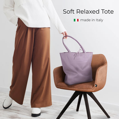 Calf Leather Tote Bag
