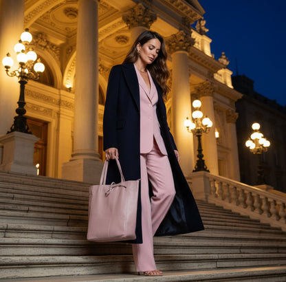 Calf Leather Tote Bag