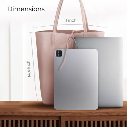 Calf Leather Tote Bag