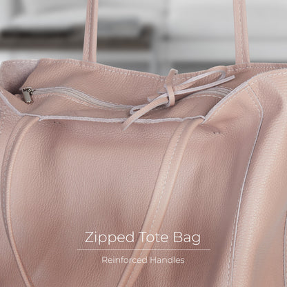 Calf Leather Tote Bag