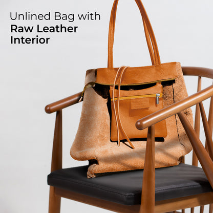 Calf Leather Tote Bag