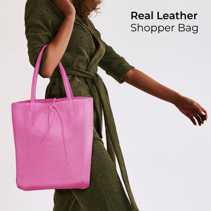 Calf Leather Tote Bag