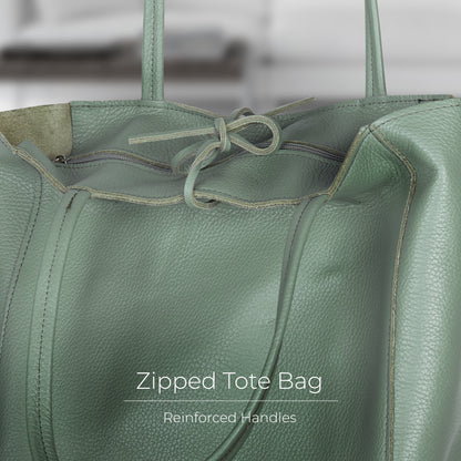 Calf Leather Tote Bag