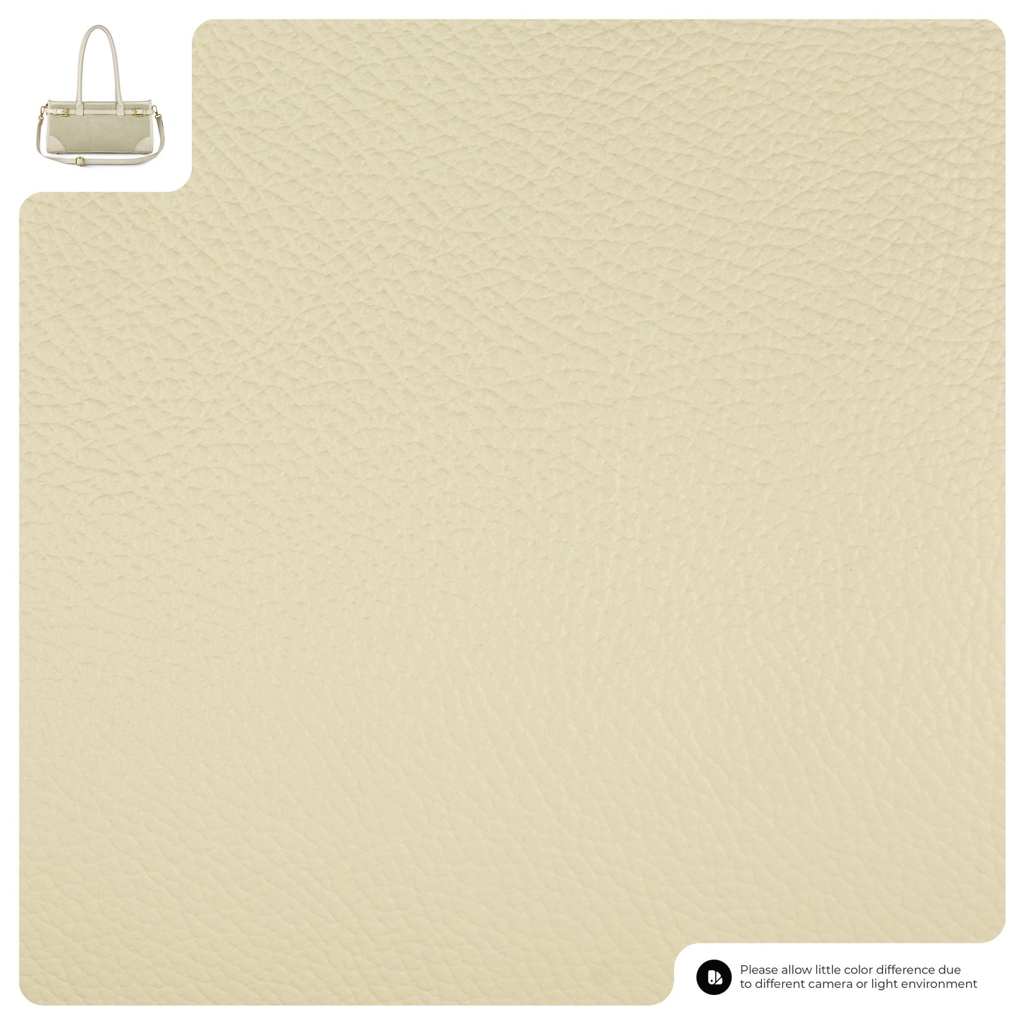 Calf & Suede Leather Top-Handle Bag