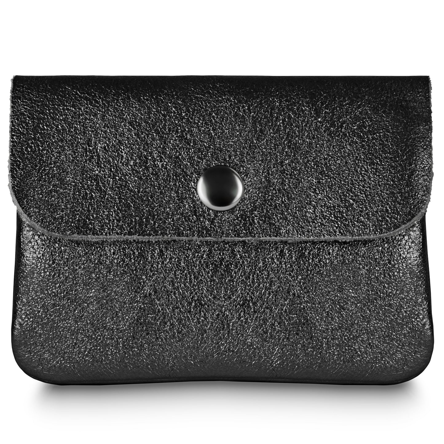 Metallic Suede Leather Wallet