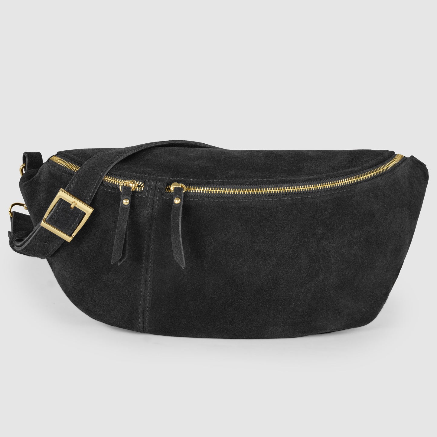 Suede Leather Crossbody Bag