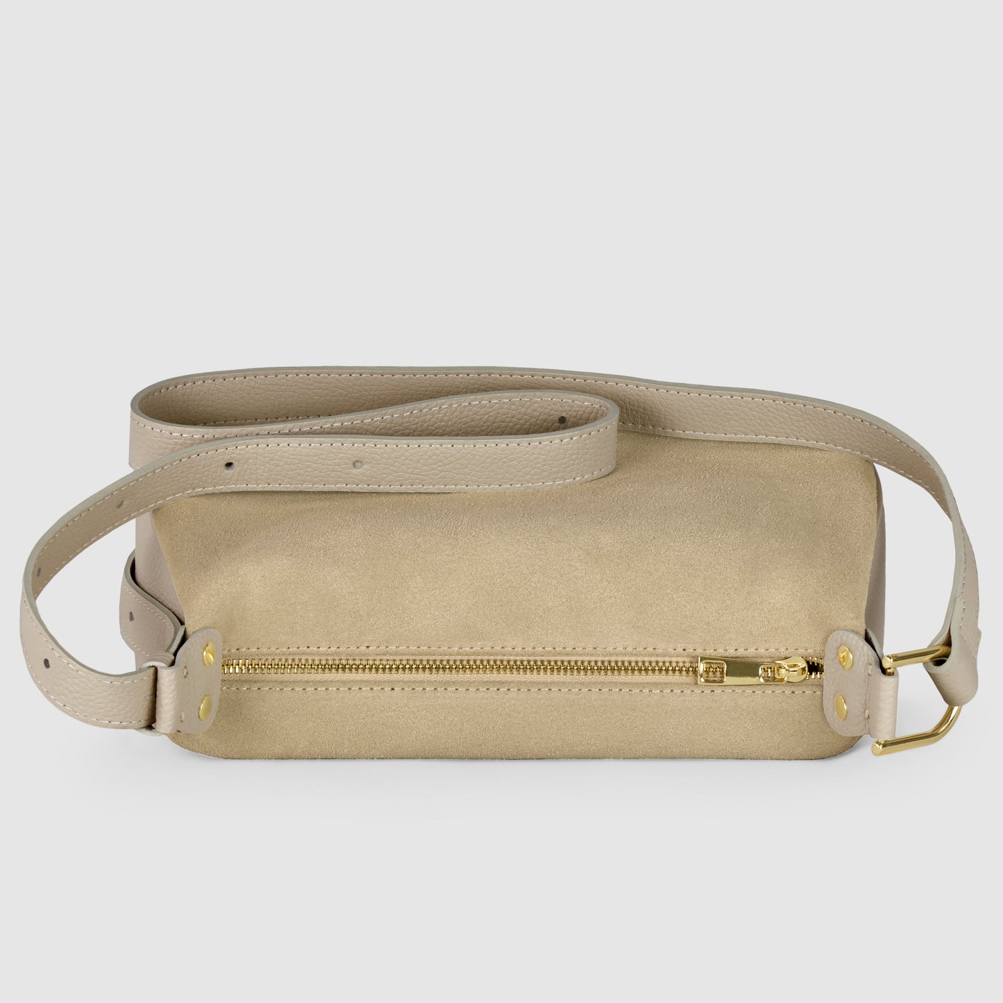 Suede Leather Crossbody Bag