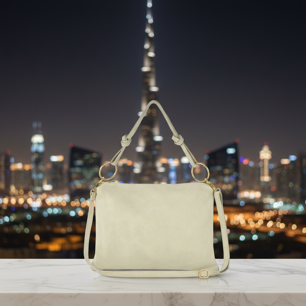 Suede Leather Shoulder Bag