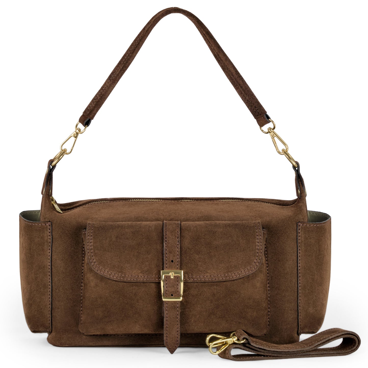 Suede Leather Shoulder Bag