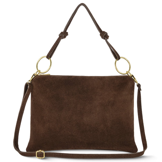 Suede Leather Shoulder Bag
