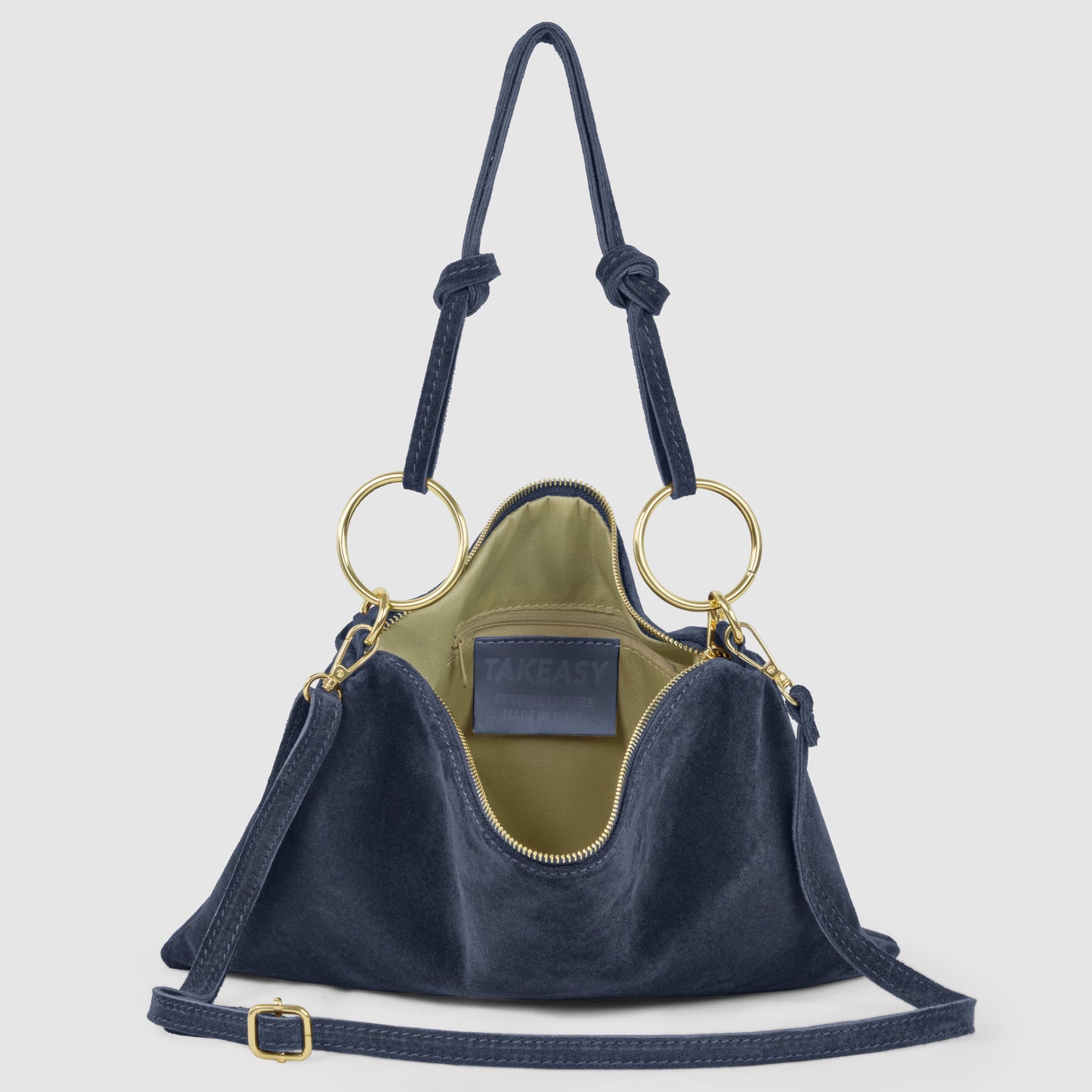 Suede Leather Shoulder Bag